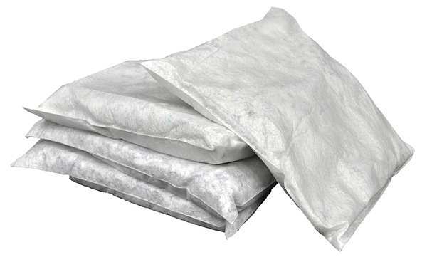 Sorbents, 13 gal. Universal Absorbed, Gray, Polypropylene, 10 PK