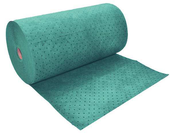 Sorbents, 64 gal. Universal Absorbed, Green, Polypropylene