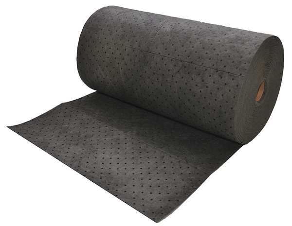 Sorbents, 64 gal/pk, Universal Absorbed, Gray, Polypropylene