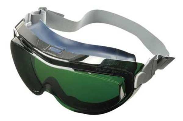 Impact Resistant Safety Goggles, Shade 5.0 Anti-Fog Lens, Flex Seal Series