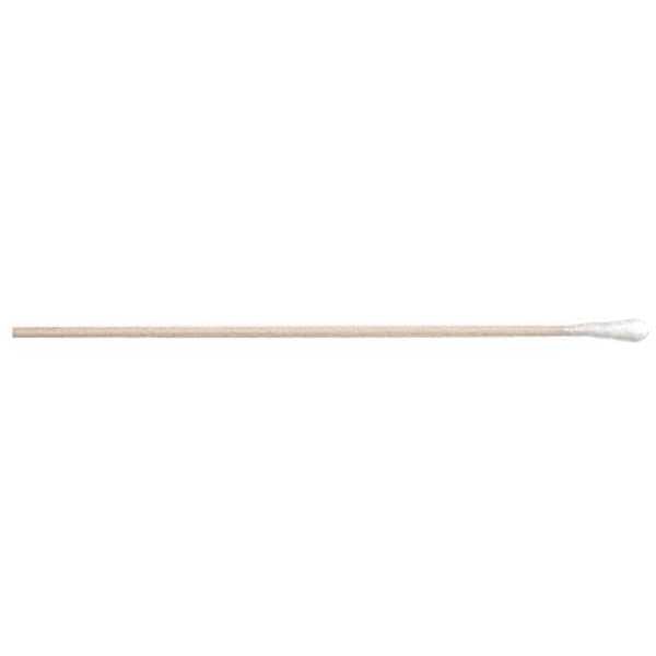 Cotton Swab, Sngl Tip, 3/16 x 6 In, PK100
