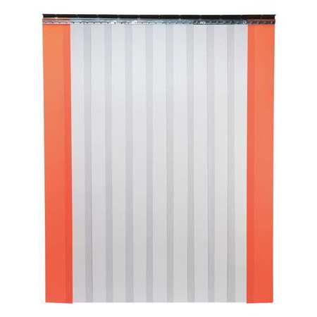 Industrial Strip Door, Smooth, 10ftHx8ftW
