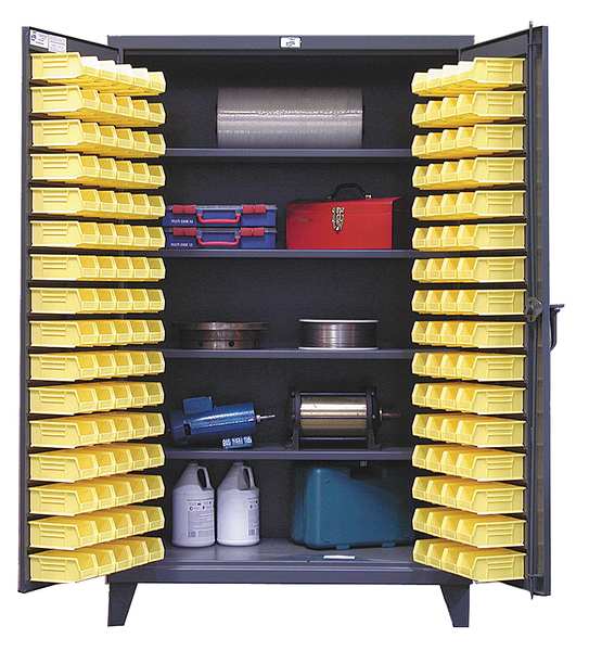 Super Duty Bin Cabinet, 36 in W, 78 in H, 24