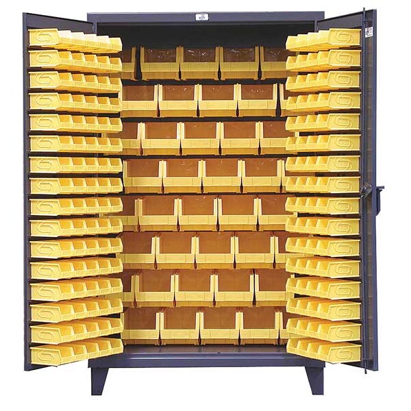 Super Duty Bin Cabinet, 48 in W, 78 in H, 24