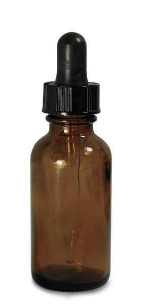Dropper Bottle, 60mL/2oz, Amber, Round, PK24