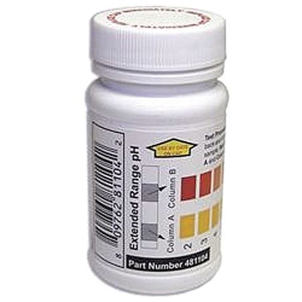 Test Strips, pH, 2-12ppm, PK50