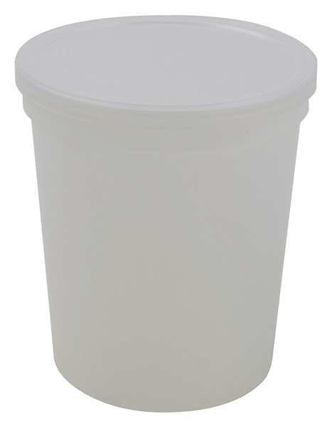 CONTNR SPCMN 32 OZ HDPE TRNSLC, PK100