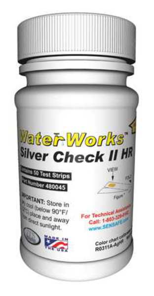 Test Strips, Silver, 50-1000ppb