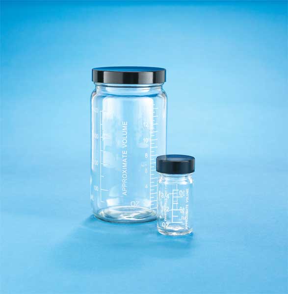 AC Medium Round Graduated Bottle, PK48