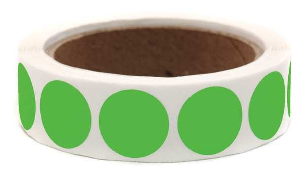 Blank Dot Label Green 1