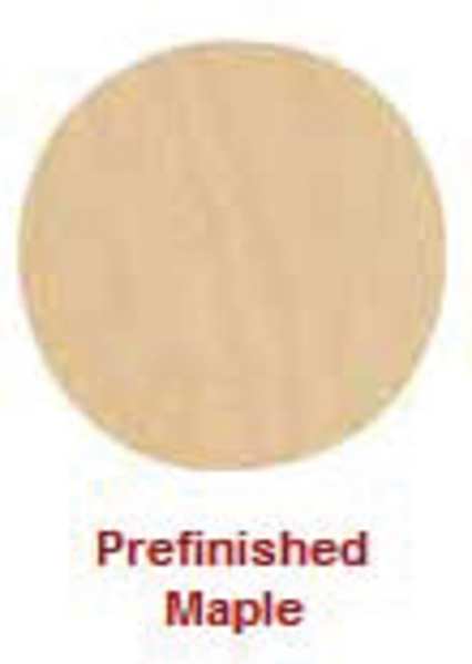 Round Poke Self-Adhesive Screw Cap, 9/16 in Dia, Maple, Wood Plain, 52 PK