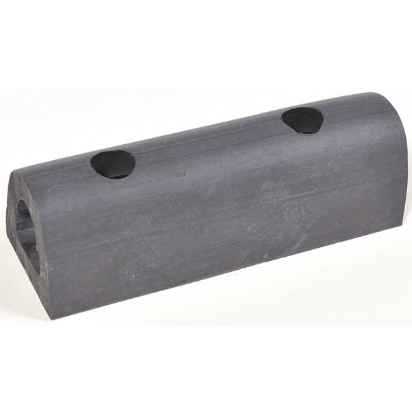Bumper Guard, 6 x 2 x 2 In, Rubber