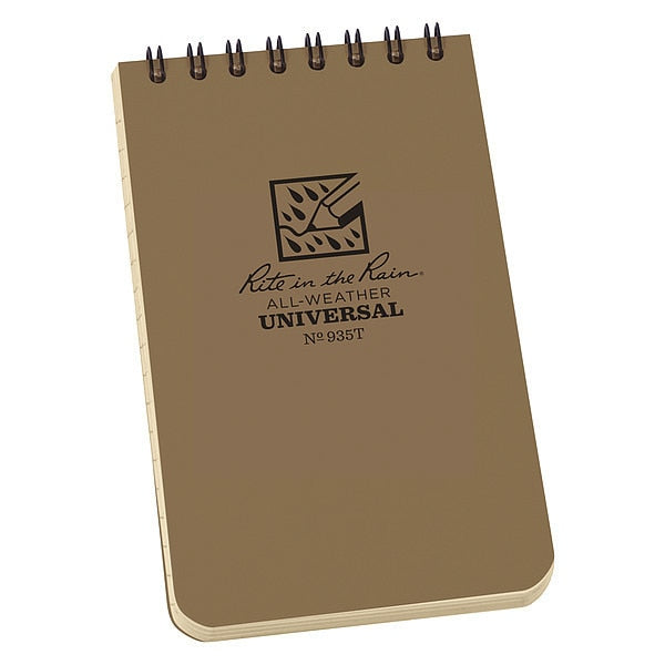 All Weather Memo Book, Universal, 3 x 5In.