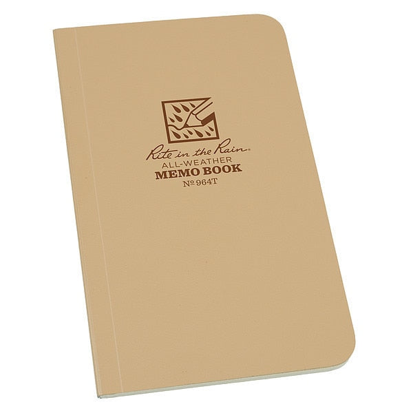 All Weather Memo Book, Univ, 3-1/2 x 6 in.