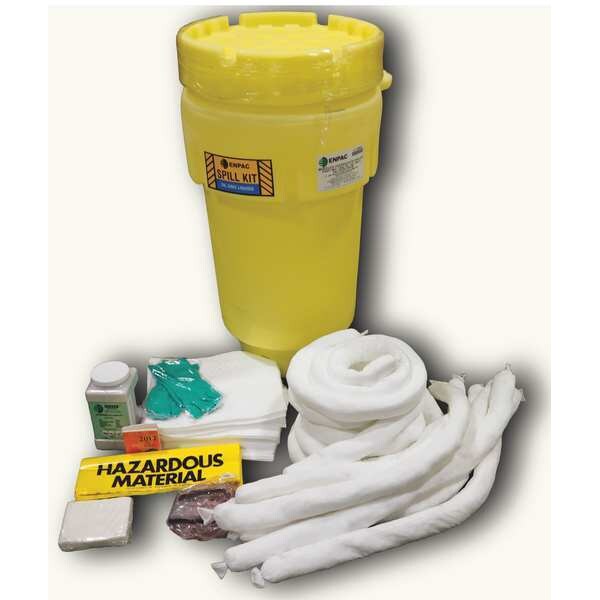 Spill Kit, Oil-Based Liquids, Yellow