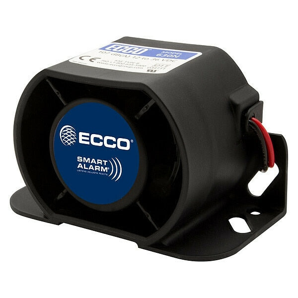 Back Up Alarm, Self-Adjusting, 82 to 107dB