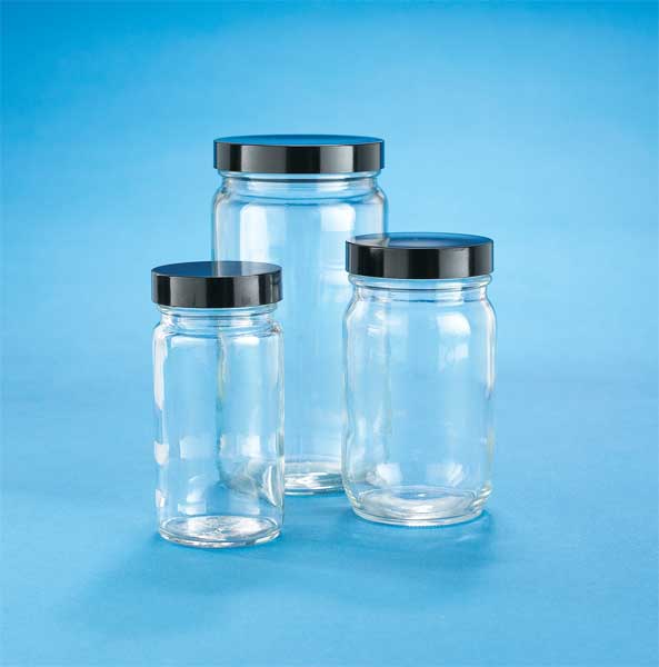 AC Medium Round Bottle, w/Cap, 30mL, PK48