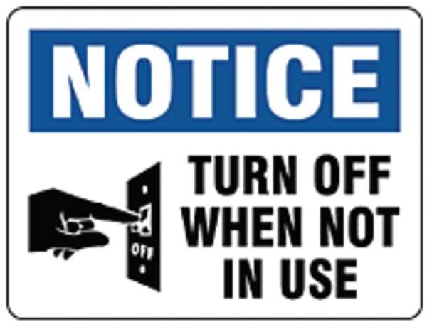 Label, Instruction, 3-1/2 In. H, PK10, OSL-848-10PK