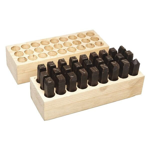 Letter Stamp Set, A-Z and Period, 27 pcs.