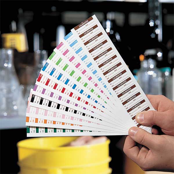 Calibration Label Color Pack, ENG, PK182, TCSL1-COLOR-PACK