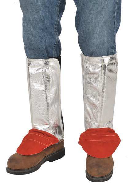 Leggings, Silver, Aluminized Carbon Kevlar(R)