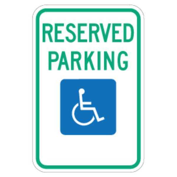 Reserved Parking Parking Sign, 18