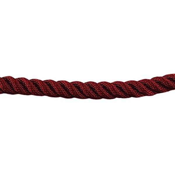 Barrier Rope, 1-1/2 In x 6 ft, Red