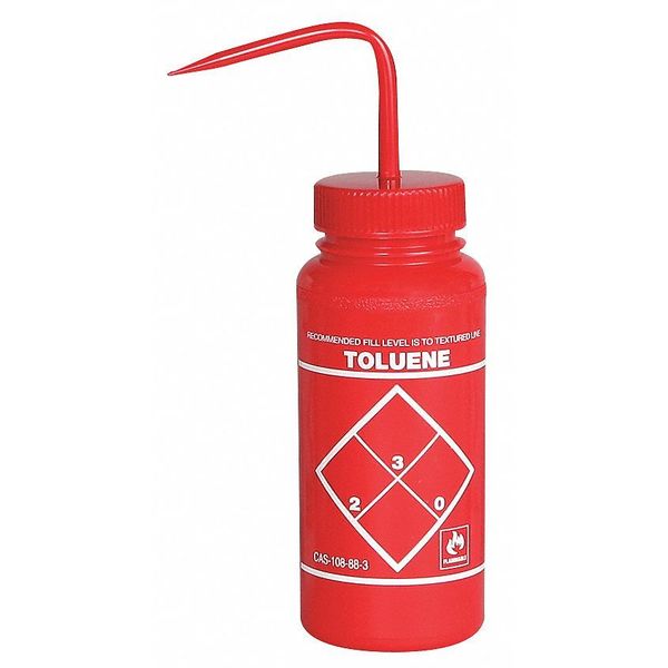 Red, Wash Bottle 500mL, 6 Pack