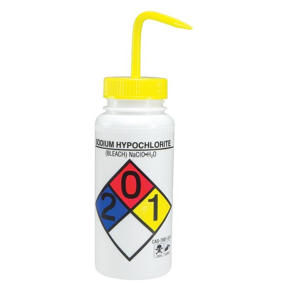 Clear, Wash Bottle 500mL, 6 Pack