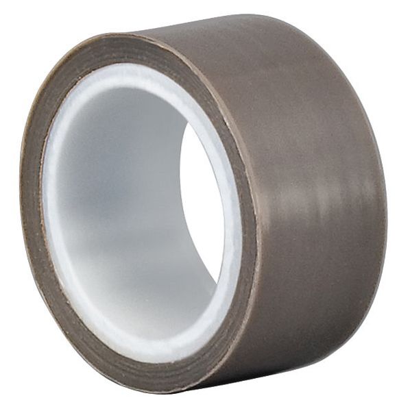 Conformable Tape, PTFE, Gray, 1/2 In x 5 Yd