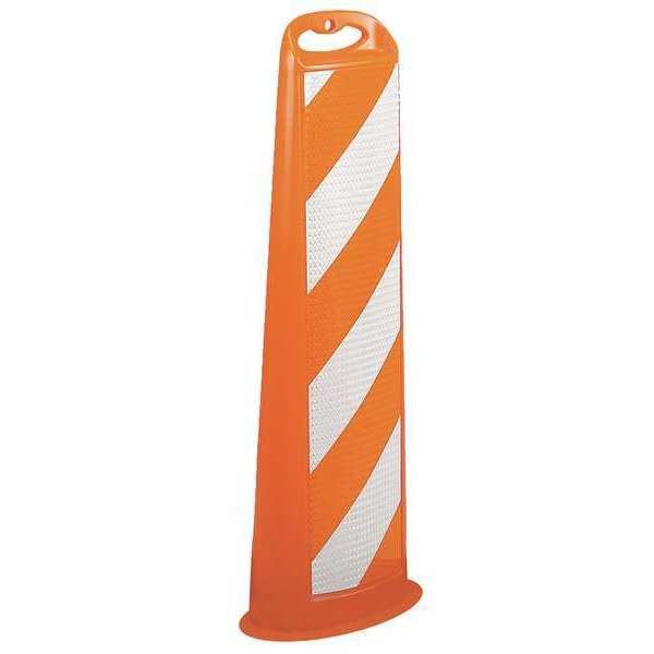Vertical Panel Channelizer, HDPE, 9 lb.