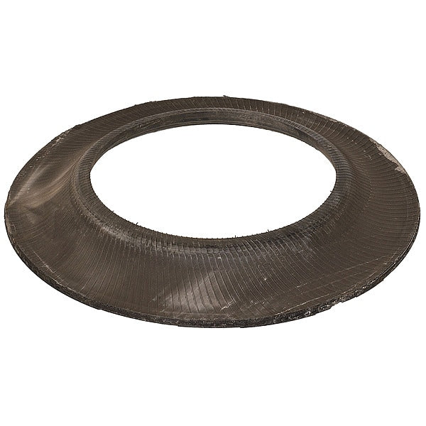 Channelizer Drum Base, Rubber, 3 in H, 32 in L, 32 in W, Black