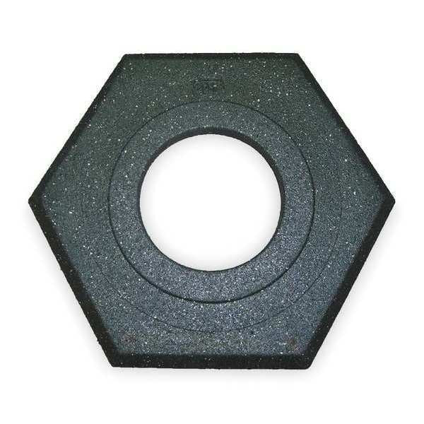 Trim Line Base, For Looper Top Channelizer Cones, 16 lb Weight, Recycled Rubber, 18 in Width, Black