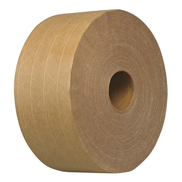 Carton Tape, Kraft Paper, Brown, 70mmx450Ft