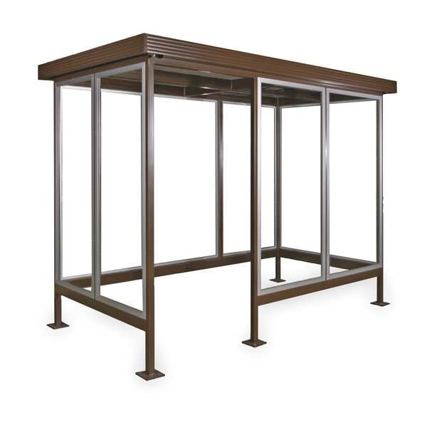 Smoking Shelter, H 93 1/2, W 144, D 96
