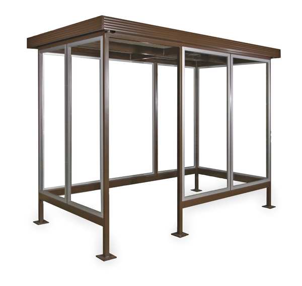 Smoking Shelter, H 93 1/2, W 96, D 60