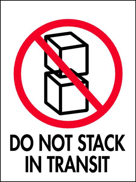 Shipping Labels, 4 In. H, 3 In. W, PK500