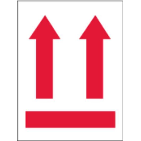 Shipping Labels, 4 In. H, 3 In. W, PK500