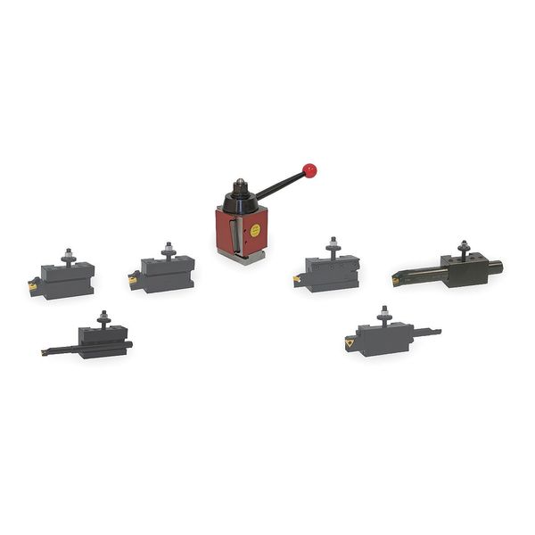 Tool Post & Holder Set, 7 PC, CXA Series