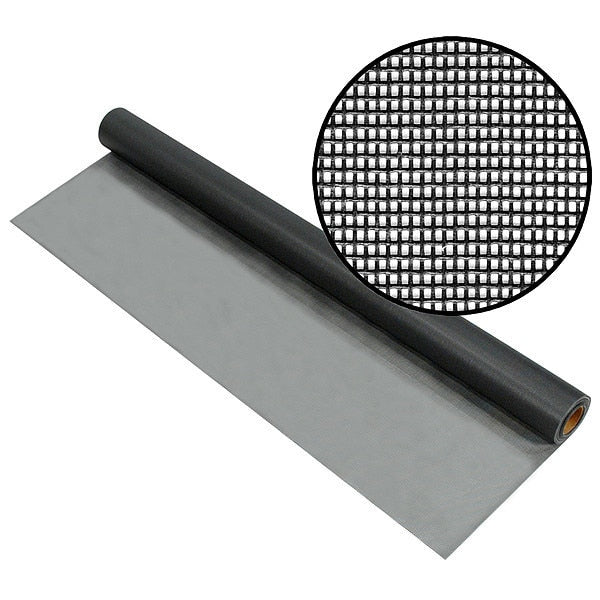 Glass-Shield Screen, Vinyl Laminated Fiberglass, 36 in W, 100 ft L