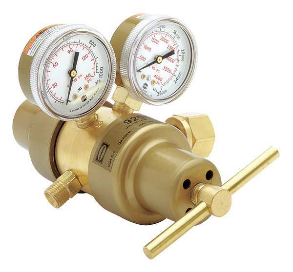 Specialty Gas Regulator, Two Stage, CGA-510, 0 to 15 psi, Use With: Acetylene, Liquefied Propane