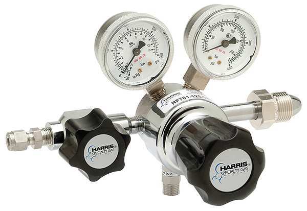 Specialty Gas Regulator, Single Stage, CGA-280, 0 to 50 psi, Use With: Med Gas Mix