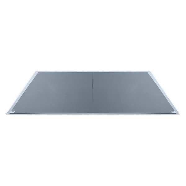 Disposable Tacky Mat with Frame, Gray