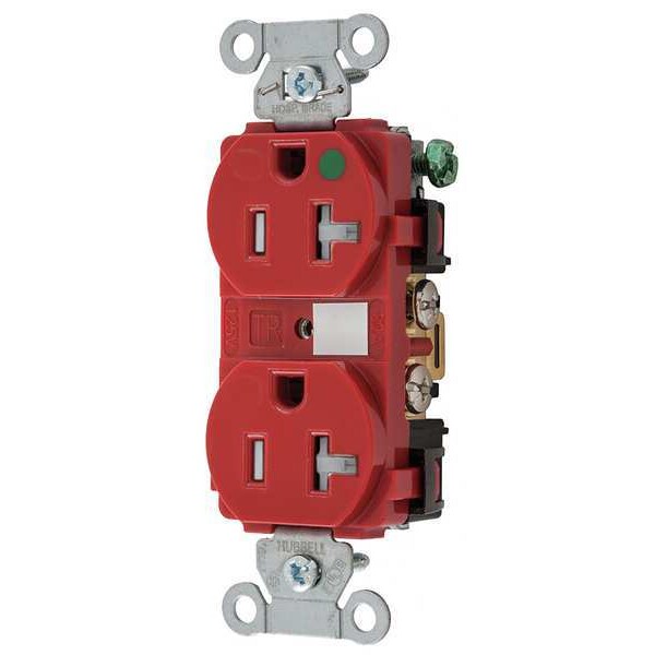 20A Duplex Receptacle 125VAC 5-20R RD