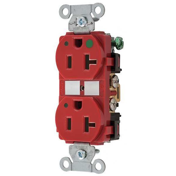 20A Duplex Receptacle 125VAC 5-20R RD