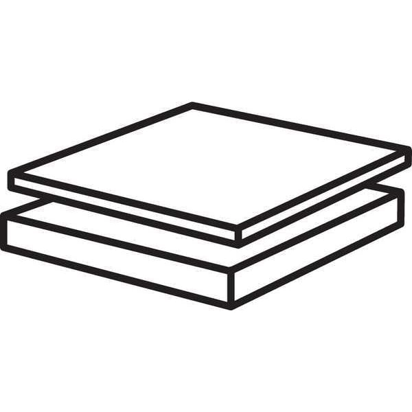 White PTFE Sheet Stock 12