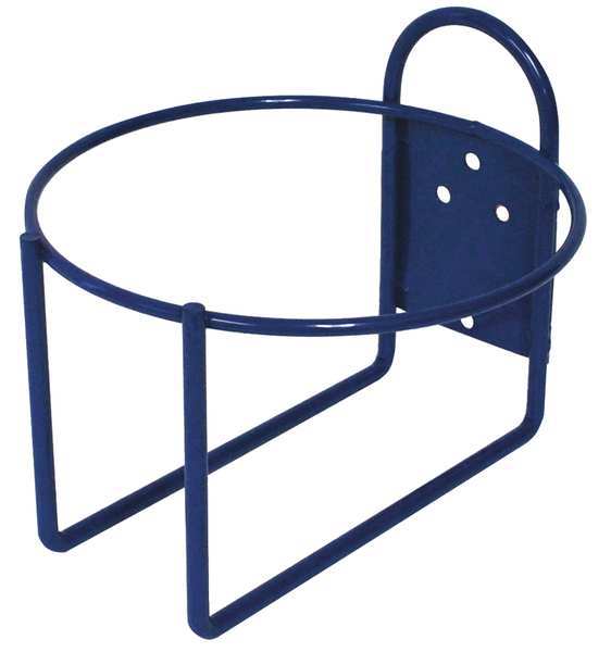 Wall Bracket, Round, Blue, 1 gal.