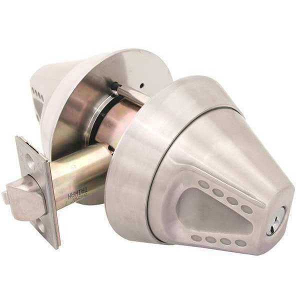 Knob Lockset, Mechanical, Entrance, Grd. 1