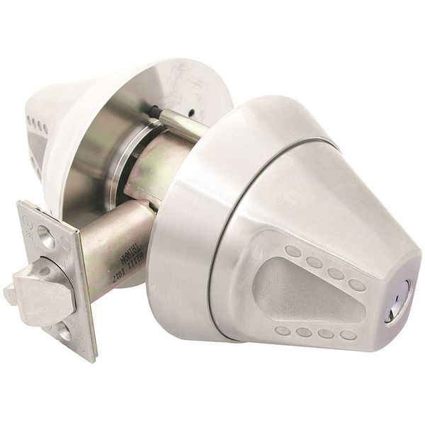 Knob Lockset, Mechanical, Grd. 1, CRXK