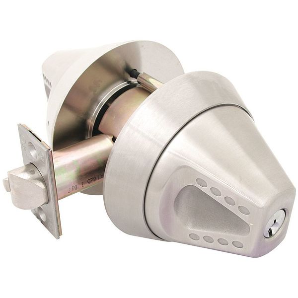 Knob Lockset, Mechanical, Grd. 1, CRXK